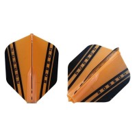 Masquedardos Písmo Bulls Darts Robson Standard Small V Orange Ro-51742