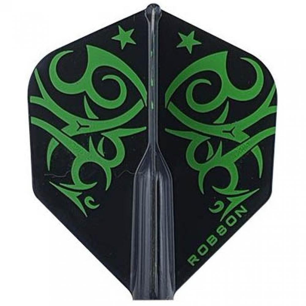 Masquedardos Перо Bulls Darts Robson Standard Tribe Green Ro-51740