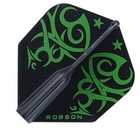 Masquedardos Feather Bulls Darts Robson Standard Tribe Green Ro-51740