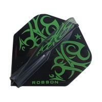 Masquedardos Feather Bulls Darts Robson Standard Tribe Green Ro-51740