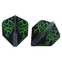 Masquedardos Feather Bulls Darts Robson Standard Tribe Green Ro-51740