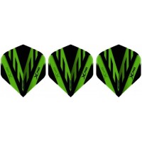 Masquedardos Flights Flights Xqmax Darts Standard Green Qd7005020