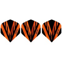 Masquedardos Flights Xqmax Darts Standard Orange Feathers Qd7005010