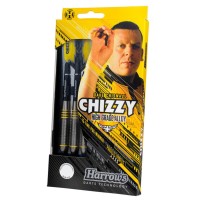 Masquedardos Dardos Harrows Darts Dave Chisnall Chizzy Brass 18g