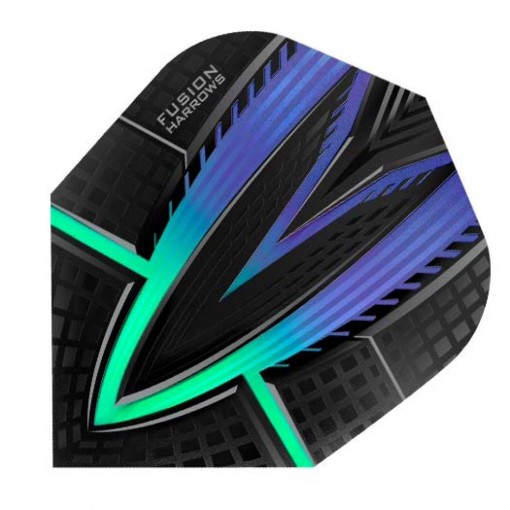 Masquedardos Feathers Harrows Darts Flights Fusion Blue and Green 4401.