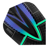 Masquedardos Feathers Harrows Darts Flights Fusion Blue and Green 4401.