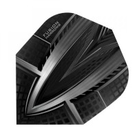 Masquedardos Feathers Harrows Darts Flights Fusion Black and Grey 4402.