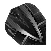 Masquedardos Feathers Harrows Darts Flights Fusion Black and Grey 4402.