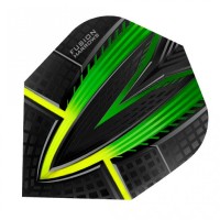 Masquedardos Plumas Harrows Darts Flights Fusion Green Yellow  4404