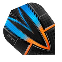 Masquedardos Feathers Harrows Darts This is Flight Fusion Aqua Orange 4405.