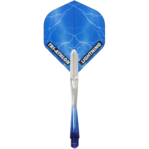 Masquedardos Osovina + sustav pera Mckicks Thunder Lightning Blue Flight Shaft Set Mk-35102