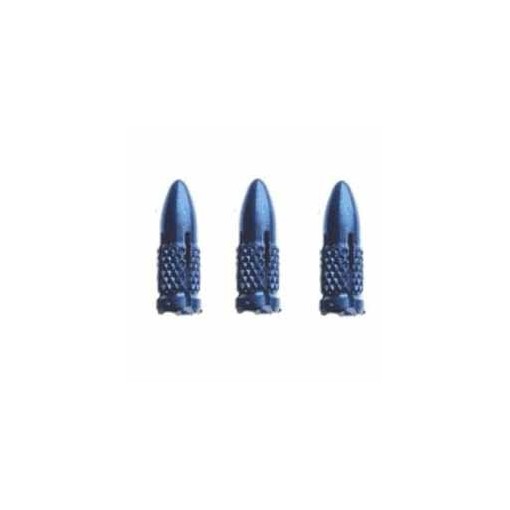 Masquedardos Protector Feathers Aluminum Blue Castle Bullet Flight Protectors