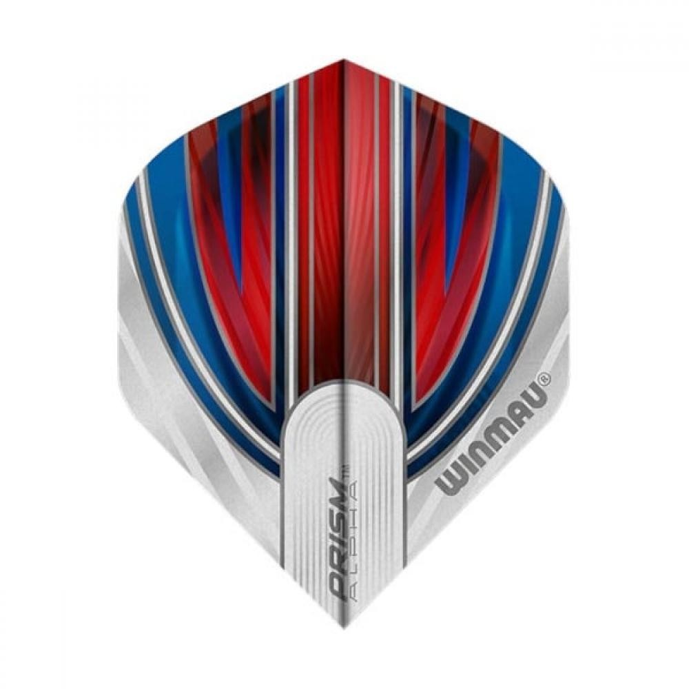 Masquedardos Feathers Winmau Prism Alpha Red white standard 6915.113