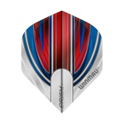 Masquedardos Feathers Winmau Prism Alpha Red white standard 6915.113