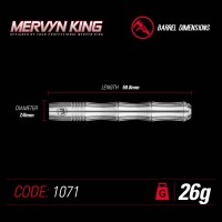 Masquedardos Dardos Winmau Mervyn King 26 G 90% 1071.26