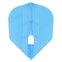 Masquedardos L-style L3pro Kami Shape Flights Light Blue Feathers 4776