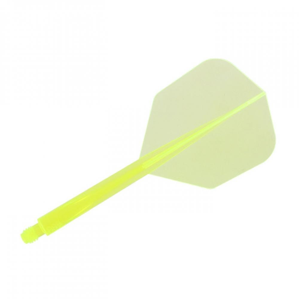 Masquedardos Condor feathers Axe Shape Neon Yellow S 21.5mm Three of you.