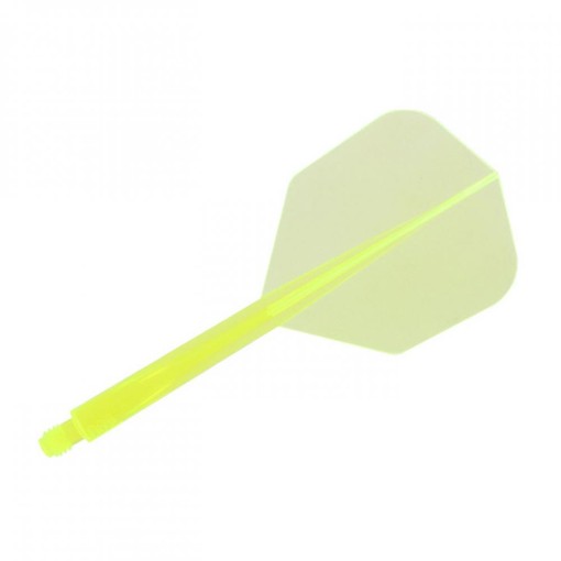 Masquedardos Condor feathers Axe Shape Neon Yellow S 21.5mm Three of you.