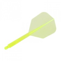 Masquedardos Condor feathers Axe Shape Neon Yellow S 21.5mm Three of you.