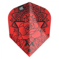 Masquedardos Peniaze Target Darts Flights Ink Pro Red č. 6 tvar 335420