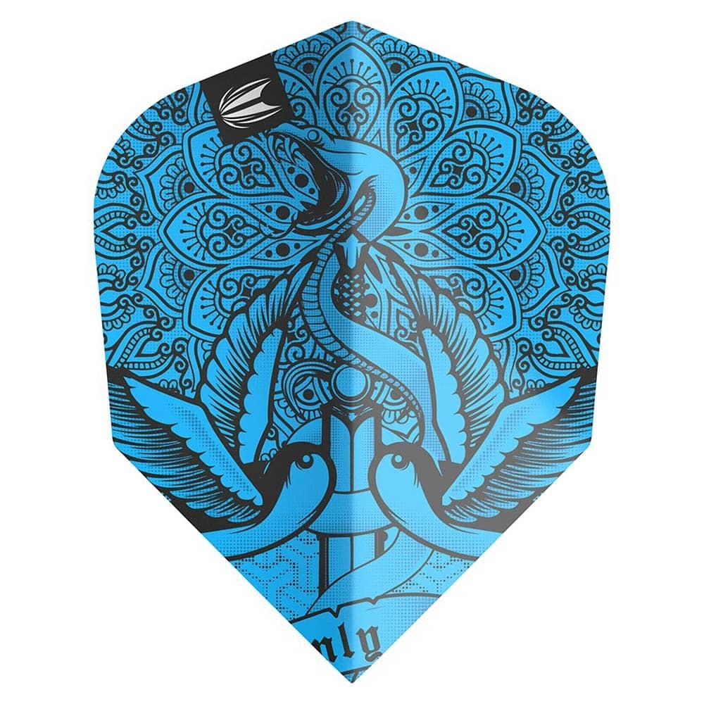 Masquedardos Plumas Target Darts Férias Ink Pro Blue Ten-x 335470