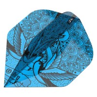 Masquedardos Plume Target Darts Flights Ink Pro Blue No2 Standard 335460