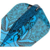 Masquedardos Feathers Target Darts Flights Ink Pro Blue Ten-x is 335470