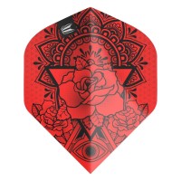 Masquedardos Piume Target Darts Flights Ink Pro Red No2 Standard 335430