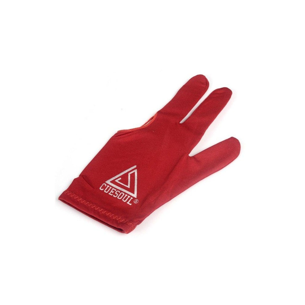 Masquedardos Biliardové rukavice Cuesoul Red Right Handed Pcg002