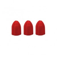 Masquedardos Anel Champanhe Shell Lock Vermelho