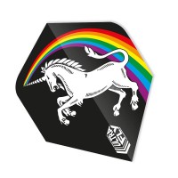 Masquedardos Peniaze Unicorn Darts Ultrafly100 Plus Raimbow čierny 68978