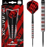 Masquedardos Dart Mission Paradox Straight M1 electro black red 90% 23gr M000813