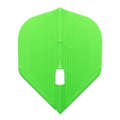 Masquedardos Plumas L-style Kami L1 Pro Standard Flights Verde Neon