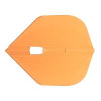 Masquedardos L-стил Kami L1 Pro Standard Flights Orange Neon Flights