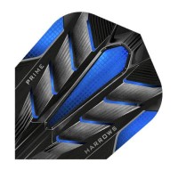 Masquedardos Plumas Harrows Darts Flights Prime Swarm Blue Black  7538