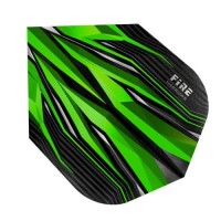 Masquedardos Feathers Harrows Darts Flights Fire Green and 1101.