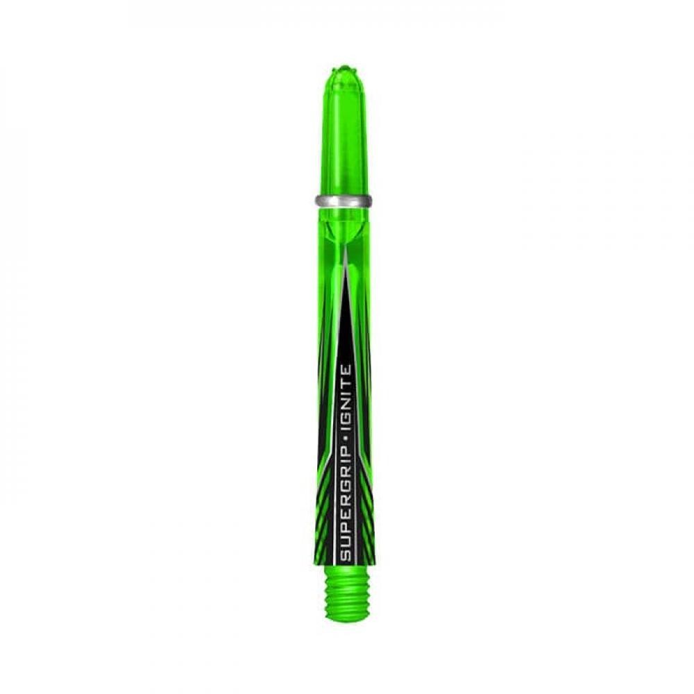 Masquedardos Hriadele Harrows Supergrip Ignite Green Short 33mm