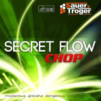 Masquedardos Guma na ping pong čepeľ Sauer Troger Secret Flow Chop čierna 1,0 mm