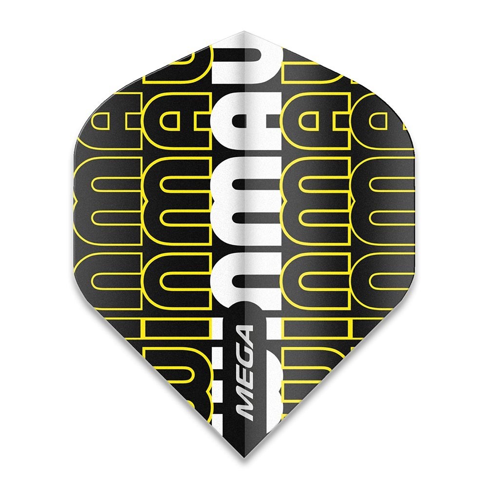 Masquedardos Winmau Darts Mega Logo Galben 6900.239