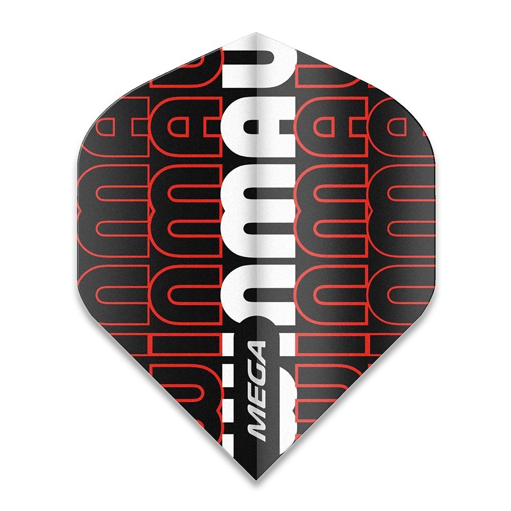 Masquedardos Winmau Darts Mega Logo Červené Letenky 6900 238