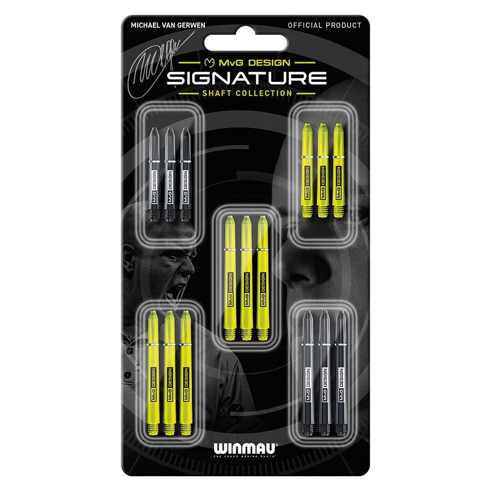 Masquedardos Winmau darts lot Signature shaft mvg design 8125