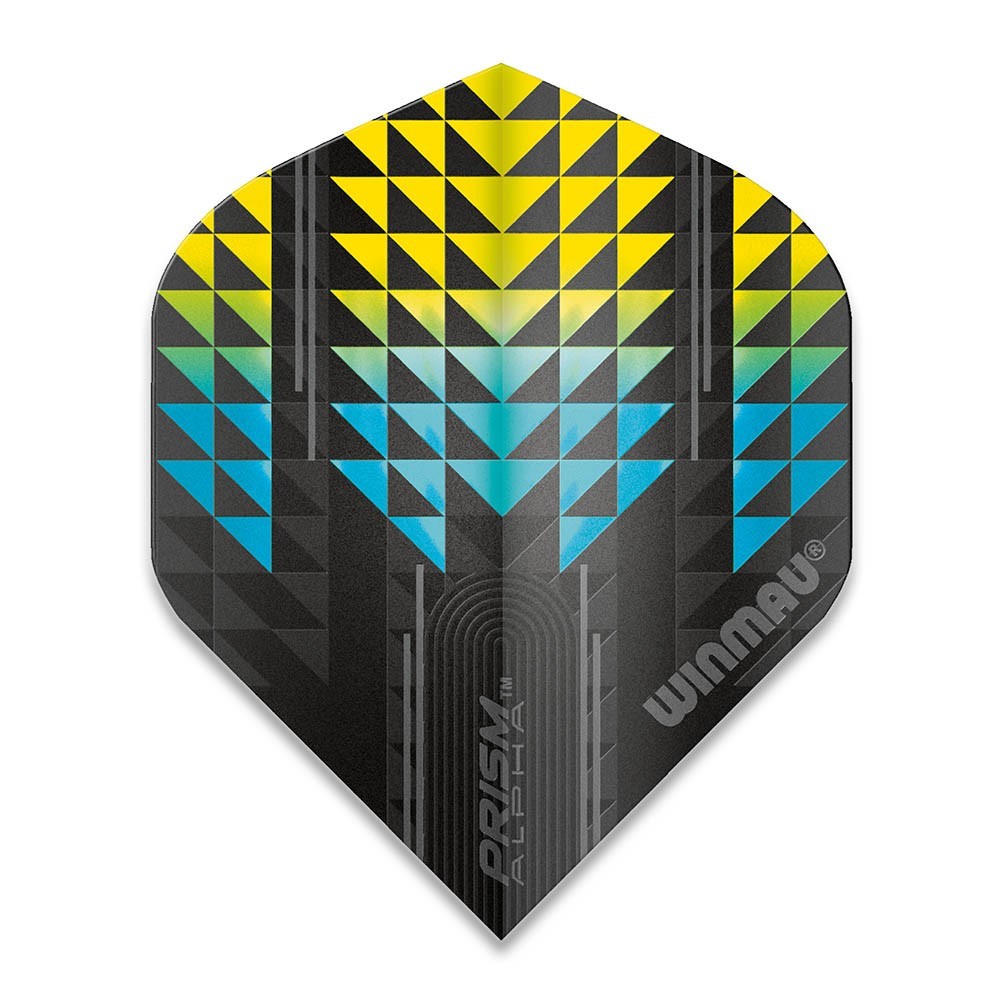 Masquedardos # Feathers Winmau Darts Prism Alpha Triangle three colors 6915.175