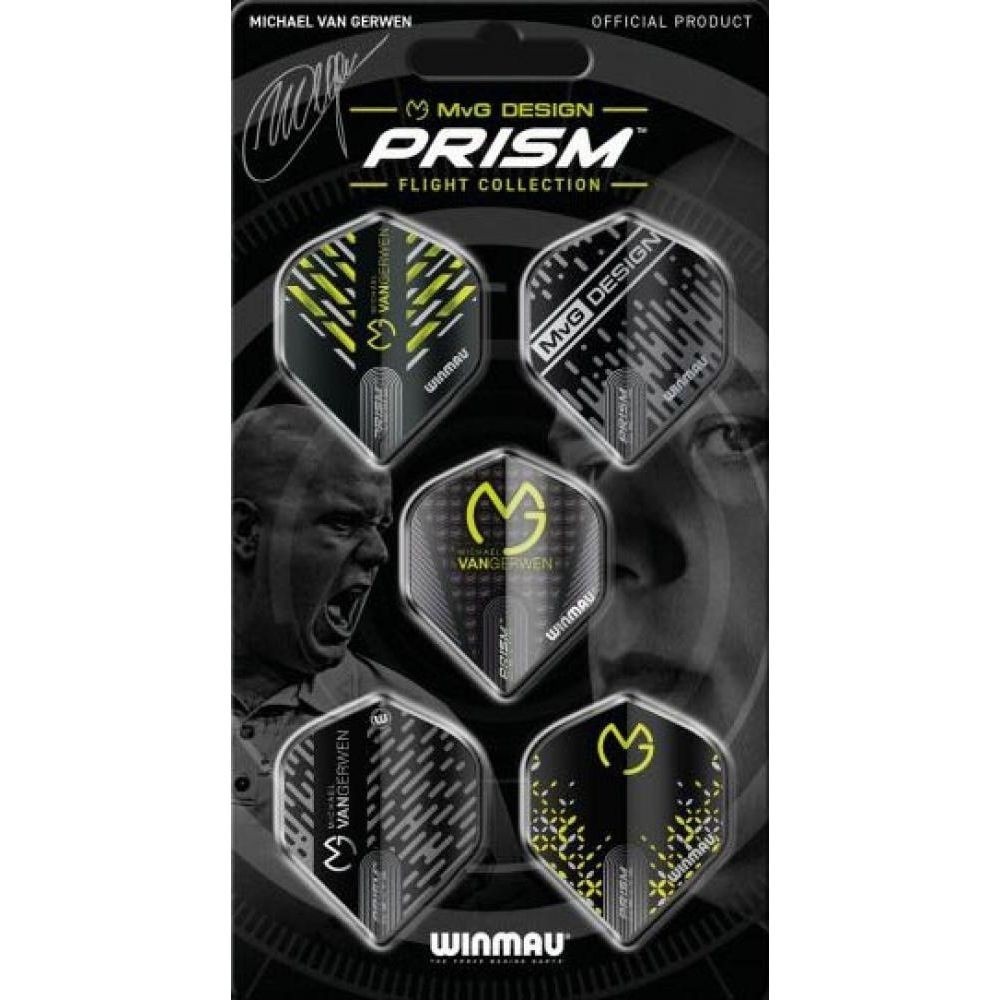 Masquedardos Plumas Winmau Darts Mvg Design Prism Flight Collection 2  8124