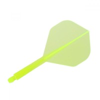 Masquedardos Feathers Condor Axe Standard Neon Yellow L 33.5mm Three of you.