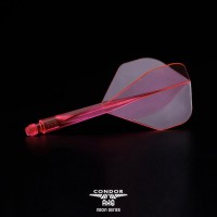 Masquedardos Condor Axe Standard Neon Pink S höyhenet 21.5mm Kolme teistä.