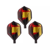 Masquedardos Feathers Flights Darts Cuesoul Tero Ak4 Flag of Spain Standard Ak4+1-3