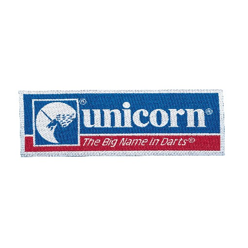 Masquedardos Die Unicorn Sew-on Unicorn Darts Badge 85061