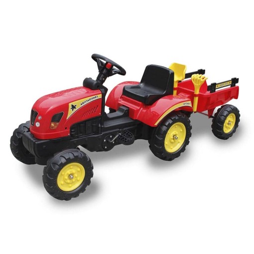 Masquedardos Tractor A Pedals Go Kart Red Gk093