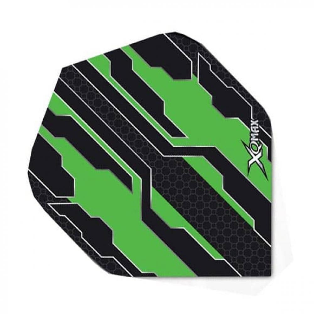 Masquedardos Plumas Flights Xqmax Darts Terminator Standard Green  Qd7600790