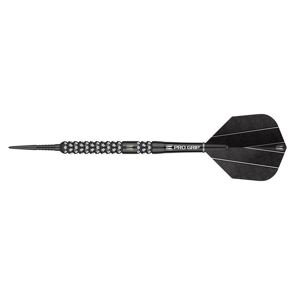 Masquedardos Dardo Target Darts Voltaggio Rob Cross Black Pixel Steel 90% 23gr 100557